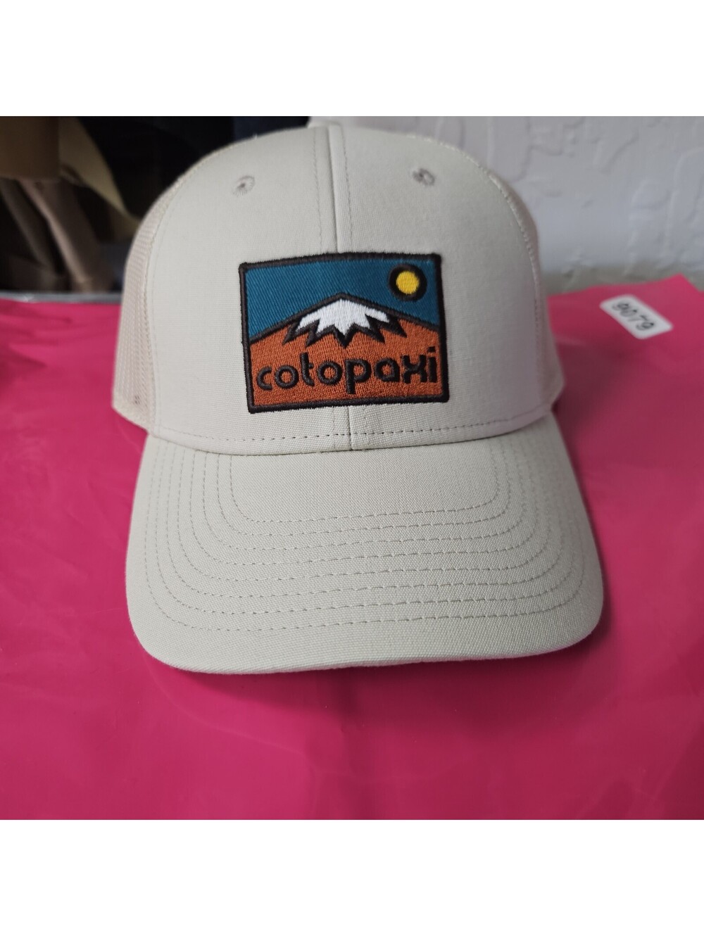COTOPAXI Baseball Hat Cap Sunrise Trucker Cream Snapback New W/O Tag